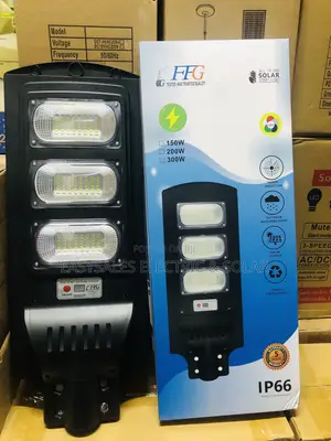 300W Duk-a-Cikin-Ɗaya Hasken Titin Rana tare da Igwa