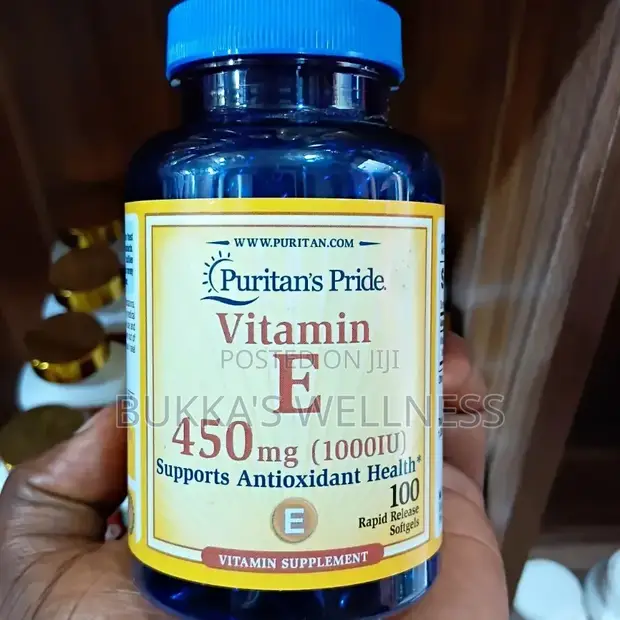 Puritan's Pride Vitamin E 450mg - 100 Softgels - 1