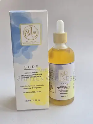 8fifteen Non-Toxic Body Oil Blend for Dehydrated Skin