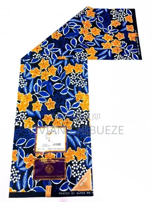Colourful Patterned Ankara Fabric - 6 Yards