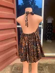 Backless Vintage Dress - Zara - 2