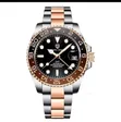 Luxury Purple Dial GMT Automatic Men's Wristwatch - 5