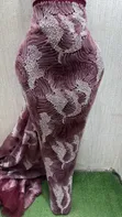 Beaded Lace Fabric - Women's Classic Style - 1