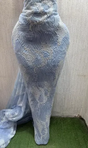 Beaded Lace Fabric - Women's Classic Style