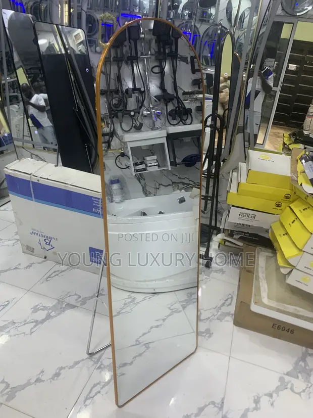 Home Interiors Standing Mirror with Frame - 1