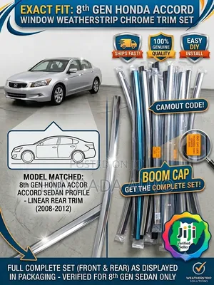 Kwalliyar Kofa Chrome ta Honda Accord (2008-2012)