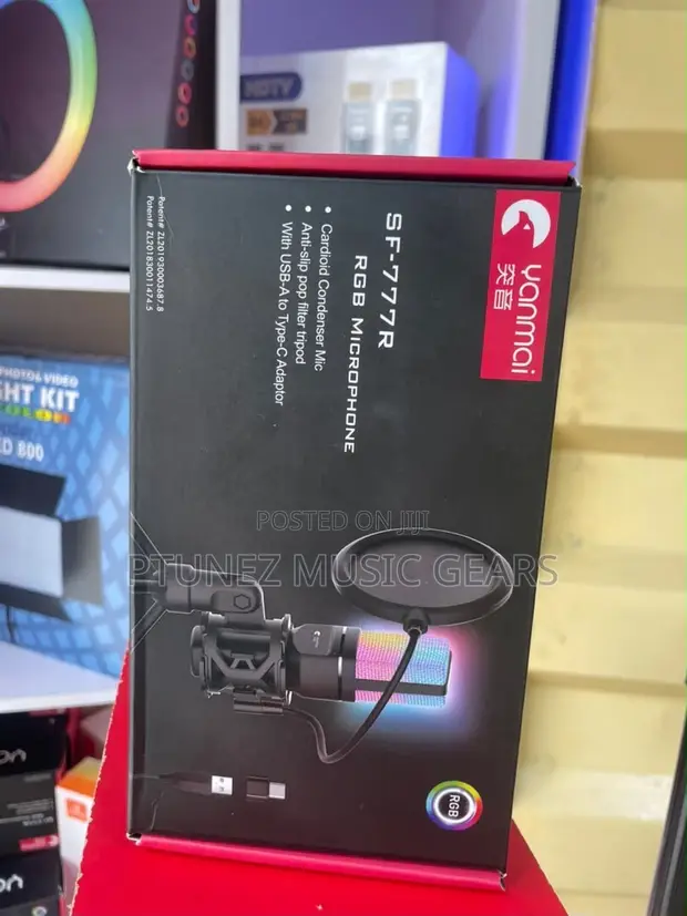 Yanmai RGB Condenser Microphone - 1