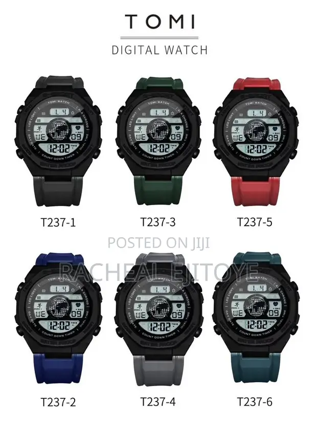 Tomi Digital Watch with Branded Box - 1
