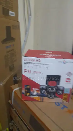 Brand New P9 PTZ Solar CCTV Camera - Ultra HD Triple Lens