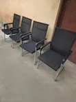 Boss Office Products Mesh Visitor's Chair - Black - 1
