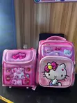 Pink Double Set School Bag and Lunch Box - 1