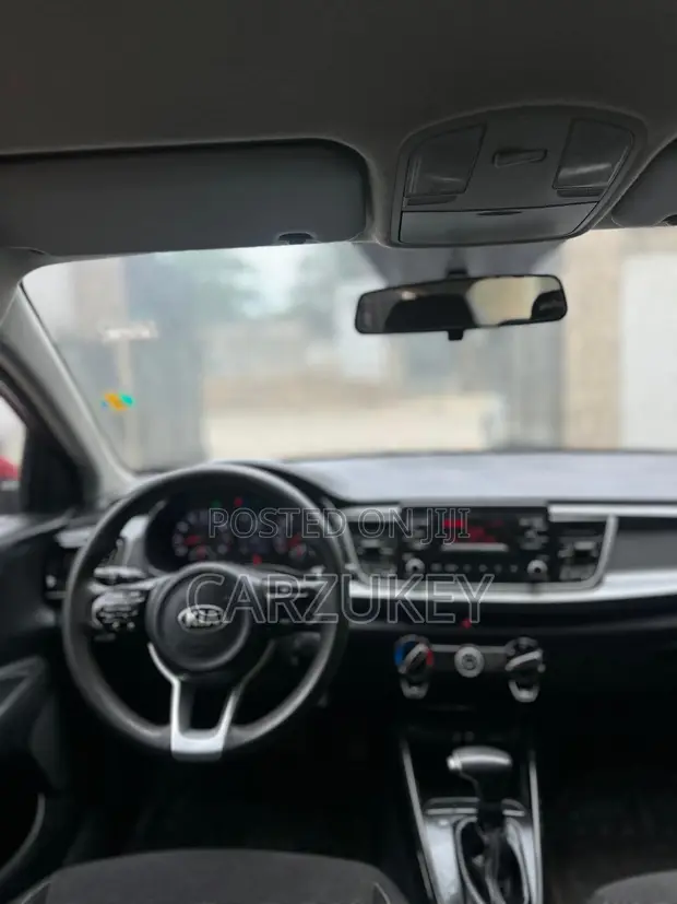 Kia Rio S Sedan 2019 Red - 1