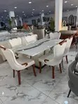 Premium Modern 6-Seater Dining Set - 1