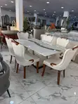 Premium Modern 6-Seater Dining Set - 2
