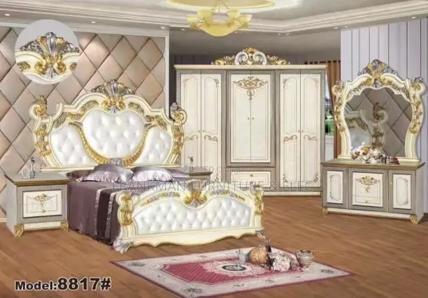 King Size Royal Bed with Mattress - Brand New - 1