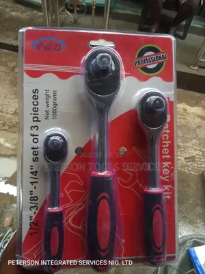 Ratchet Handle Set (1/4", 3/8", 1/2")