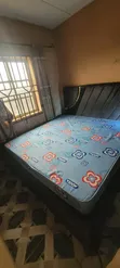 Mouka Foam 6x6x12 Inch Bed with Frame - 2