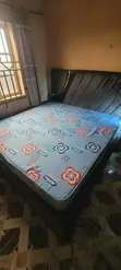 Mouka Foam 6x6x12 Inch Bed with Frame - 4