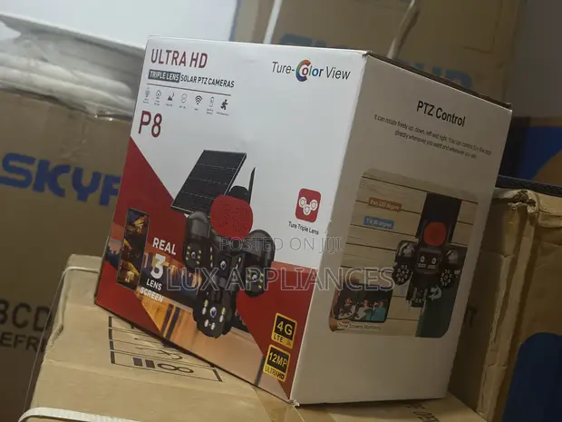 P9 True-Color 12MP Solar PTZ Security Camera - 1
