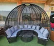 Rattan Outdoor Canopy 10 Seater - 1