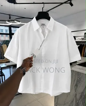 Premium Quality Zara Classic White Shirt (XL)