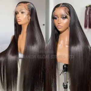 Long Bone Straight HD Transparent Lace Front Wig