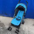 Light Baby Stroller - Blue & Black - 1