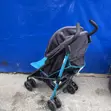 Light Baby Stroller - Blue & Black - 3