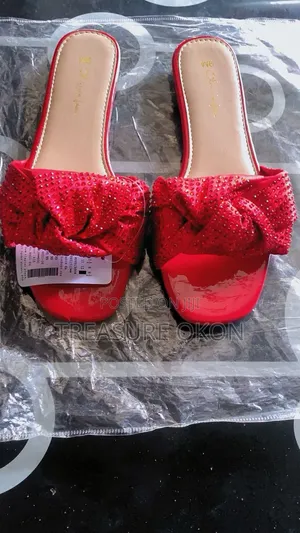 Brand New Nike Women's Leather Slippers - Size 40
