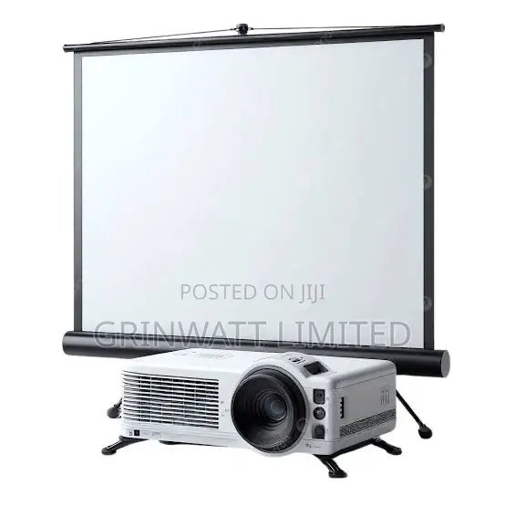 Rent Projector and Screen with Speaker - 1