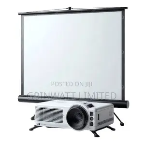 Rent Projector and Screen with Speaker