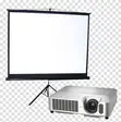 Rent Projector and Screen with Speaker - 2