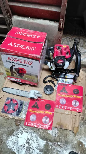 4-Stroke Heavy Duty Brush Cutter with Accessories