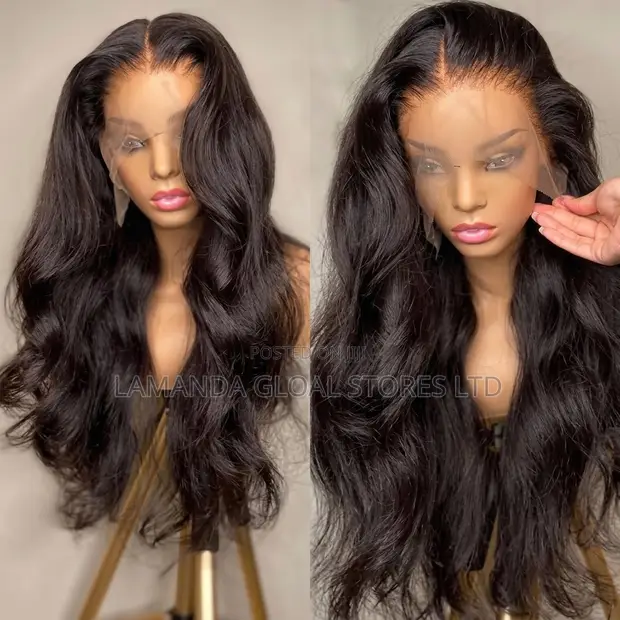 Long Body Wave HD Transparent Lace Front Wig - 1