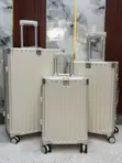 Premium Polycarbonate Hardshell Luggage - Beige - 1