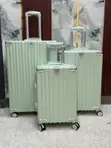 Premium Polycarbonate Hardshell Luggage - Beige - 2