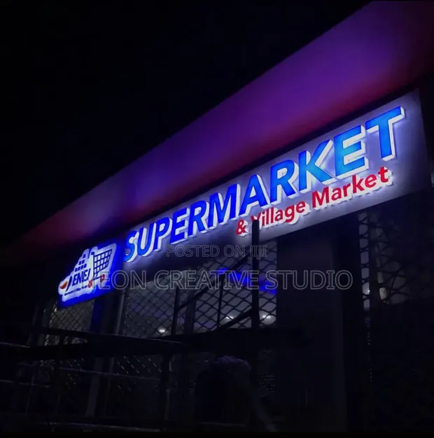 3D Outdoor Business Signage - 1