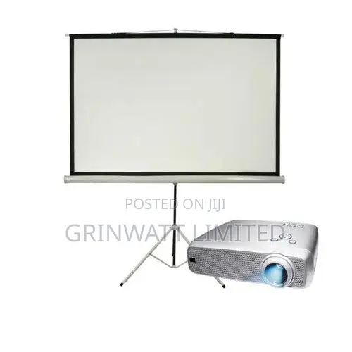 Rent Projector, Screen & Rechargeable Speaker - 1