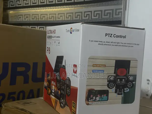 P9 4G LTE Kamara Tsaro Mai Amfani da Hasken Rana PTZ - 1