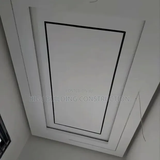 Pop Ceiling Installation with Profile Lighting - 1