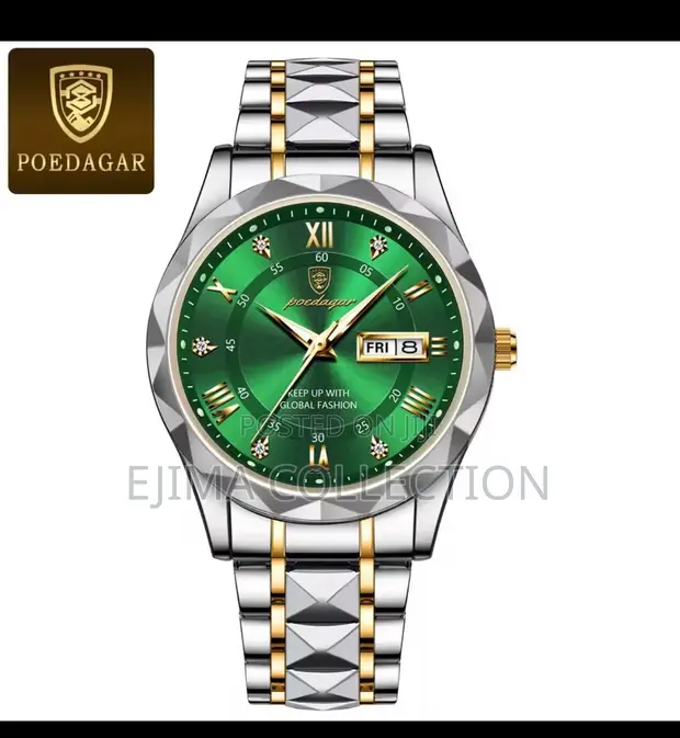 Poedagar Chain Waterproof Wristwatch with Sapphire Glass - 1