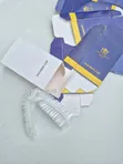 Hotel Shower Cap - Silver Plastic - 3