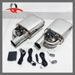Valvetronic Exhaust Muffler with Dump Valve