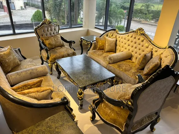Premium Luxury Sofa Set - 6 Seater - 1