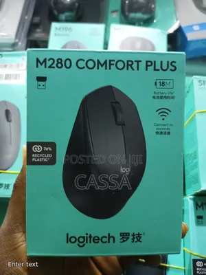 Logitech M280 Comfort Plus Wireless Mouse