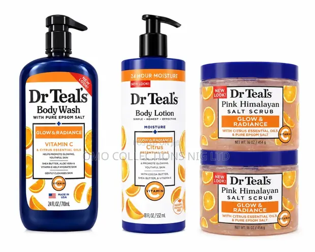 Dr Teal's Glow 4-in-1 Skincare Set - 1