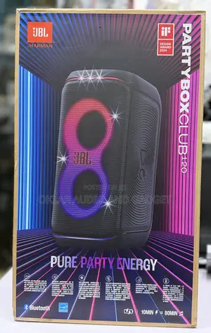 JBL PartyBox Club 120 Portable Wireless Speaker