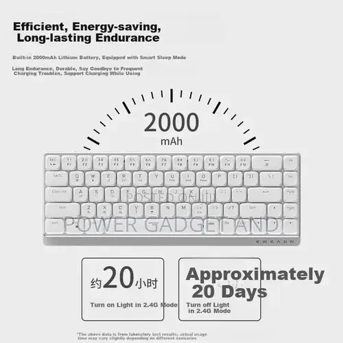 Eweadn MK68 Low-Profile Mechanical Keyboard - 1