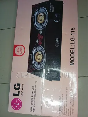 Brand New LG 2-Burner Gas Cooker