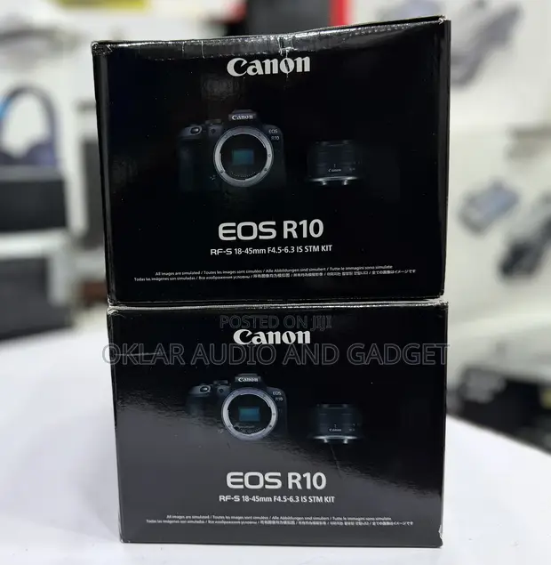 Canon EOS R10 Camera with RF-S 18-45mm Lens - 1